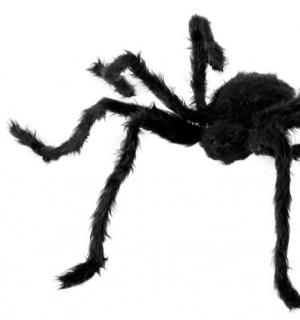Automate Araignée 100cm lumineuse, sonore et animée