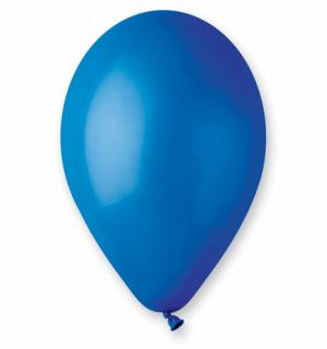 50 ballons latex 25cm bleu roi fabriqués en France