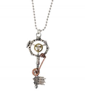 Collier clé Steampunk