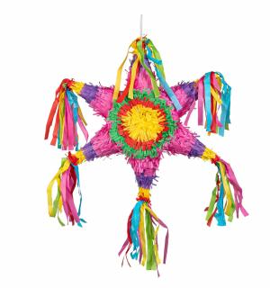Piñata étoile mexicaine 45cm