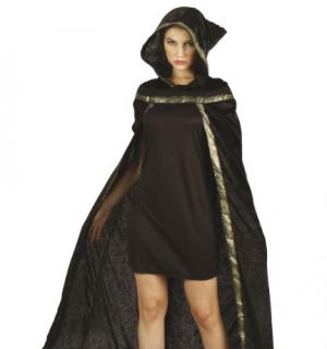Cape de mage velours avec capuche