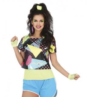 Babe gymnaste années 80 avec short taille L