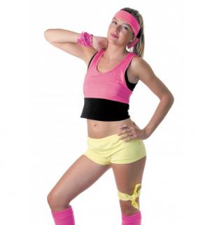 Mini short fluo jaune