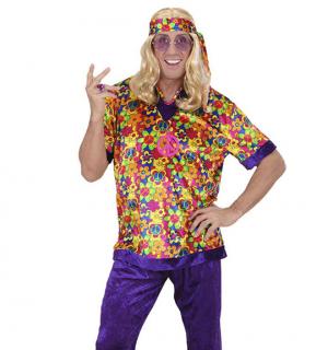 Hippie homme à fleurs taille S