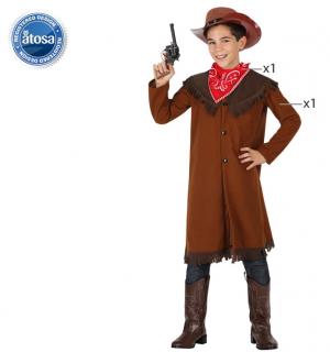 Veste longue cowboy taille 7/9 ans