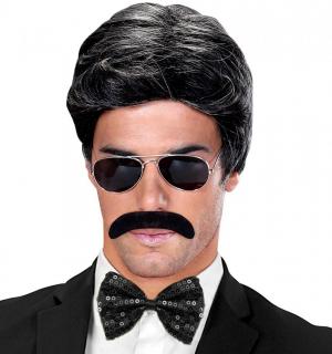 Moustaches adhésive Gentleman / années 70