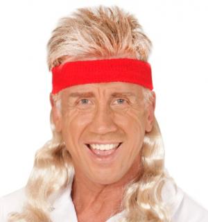 Bandeau de tête avec cheveux blonds