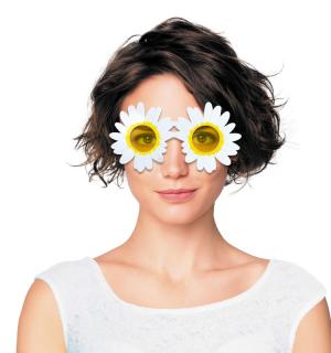 Lunettes hippie marguerites (N64)