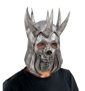 Masque squelette avec casque