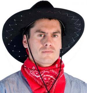 Bandana cowboy rouge
