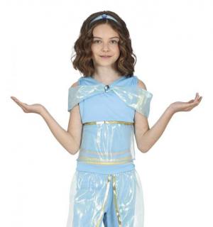 Princesse orientale bleue taille 10/12 ans