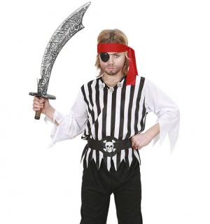 Pirate noir et blanc 2/3 ans