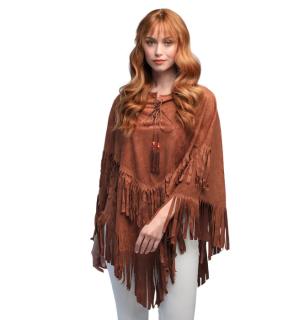Poncho indien ou cow-boy taille unique