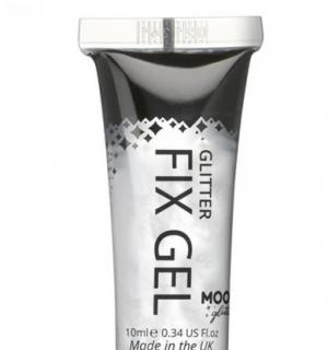 Gel fixateur transparent pour paillettes sèches