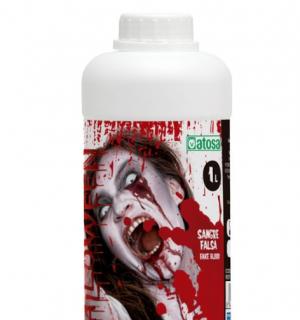 Bidon de faux sang réaliste 1 litre