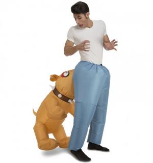Chien gonflable adulte porte moi taille M/L
