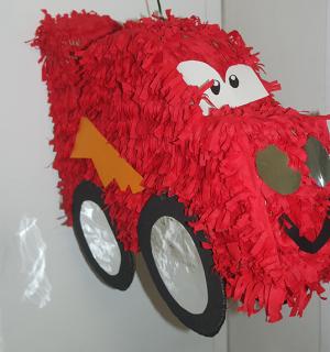 Pinata voiture Cars fabrication artisanale