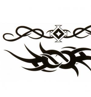 Tatouage temporaire tribal