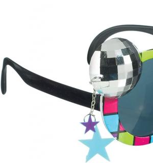 Lunettes disco multicolores (N07)