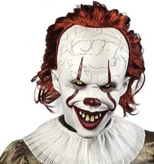 Masque clown diabolique