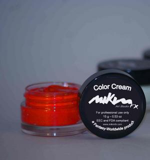 Fard crème Mikim Professionnel rouge vif F8