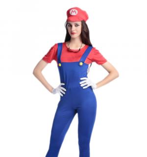 Combinaison femme super mario Girl taille M