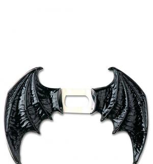 Ailes noires de chauve souris ou diable