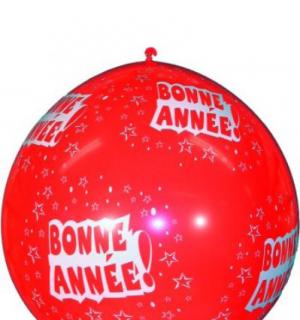 8 Ballons bonne année
