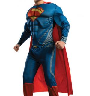 Combinaison Super man musclé taille 140cm