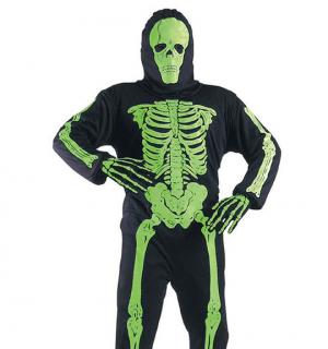 Squelette fluo 11/13 ans