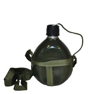 gourde métallique de militaire soldat 18cm