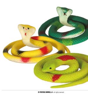 Serpent en latex souple 70cm