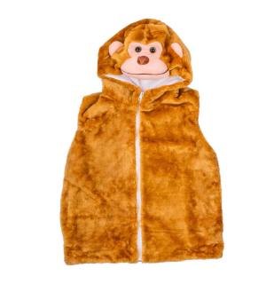 Veste en peluche Singe taille 5/7 ans
