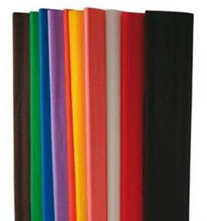 10 feuilles de papier crépon n°99 (multi) crêpé à 60%