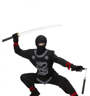Ninja noir du dragon 8/10 ans