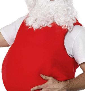 Gros ventre capitonné de Père Noël