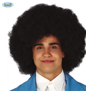 Perruque géante afro noire
