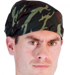 Bandana militaire soldat camouflage armée