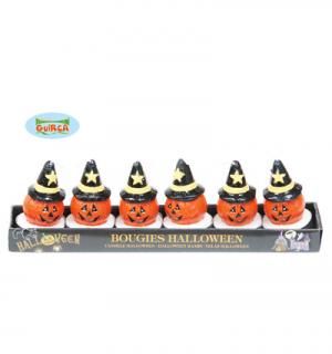 6 bougies halloween
