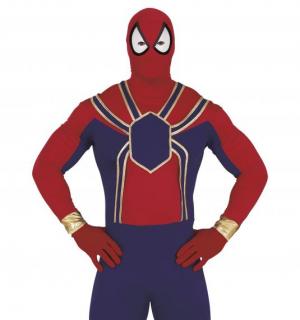 Spider Héros homme en spandex taille S/M