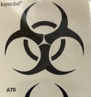 Tatouage temporaire virus