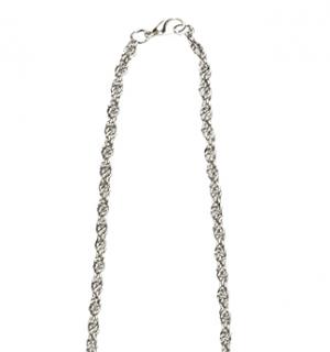 Collier Disco argenté