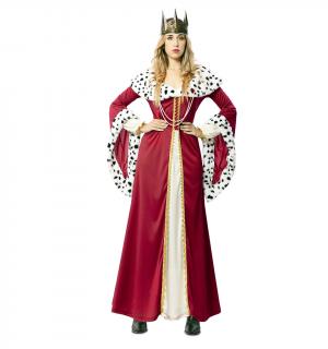 Reine médiévale deluxe fourrure taille S