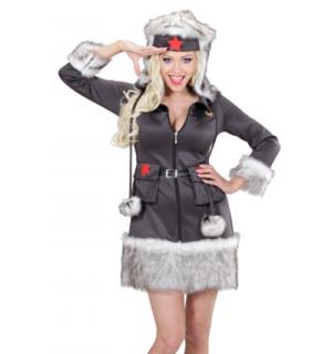 Soldat russe femme