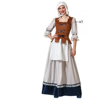 Tavernière fermière médiévale taille XL