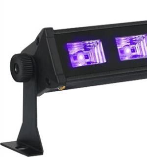 Barre lumière noire UV à LED 6X3W