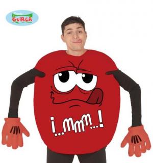 Bonbon rouge délicieux taille M/L