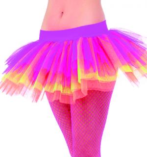 Tutu jupon multicolore