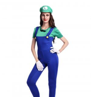Combinaison femme super luigi Girl taille M