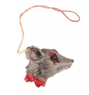 Tête de rat décapité